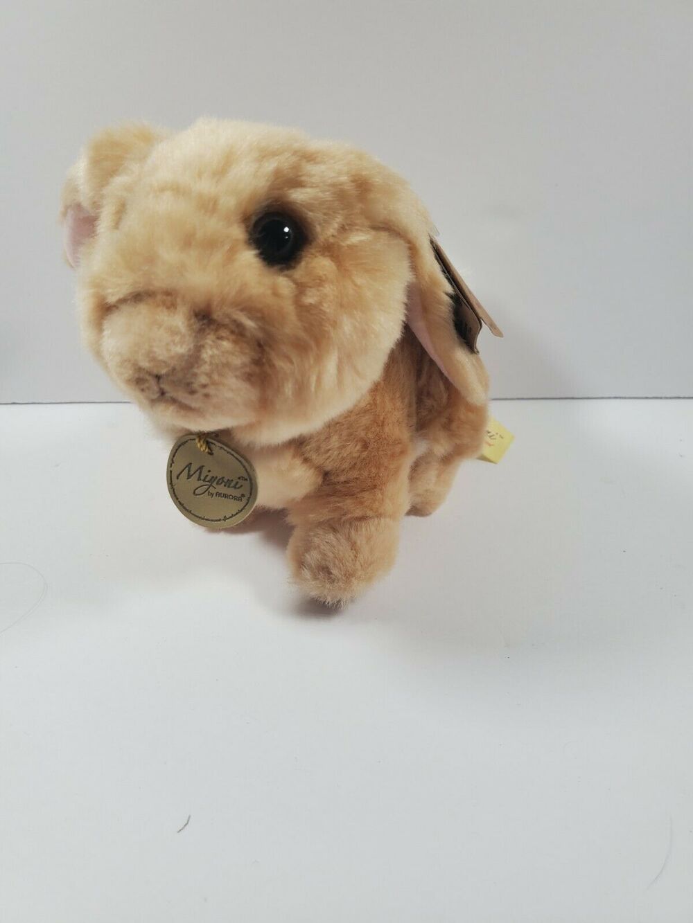Aurora Lop Eared Rabbit 8" Long Stuffed Animal Soft Baby Toy NEW